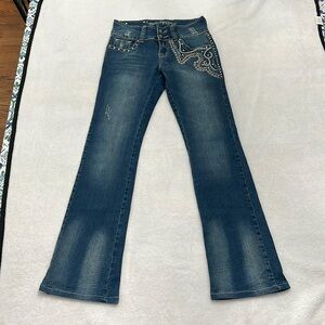 Women’s Montana West Trinity Ranch Embellished Jeans Size 3